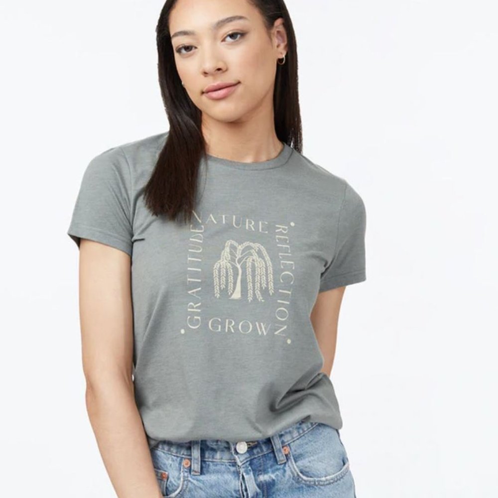 National Geographic x 10Tree Willow Square Tee